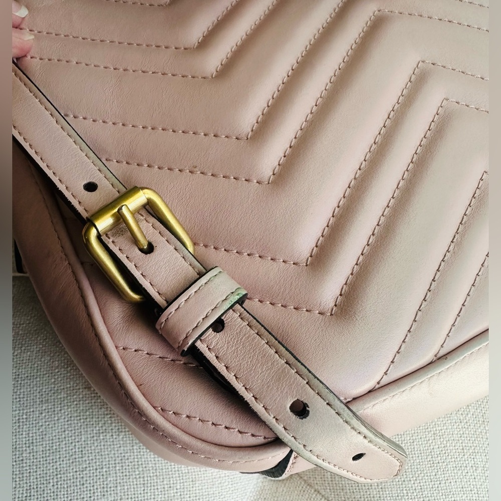 Gucci GG Mermont Mini Backpack in Pink - Picture 13 of 16